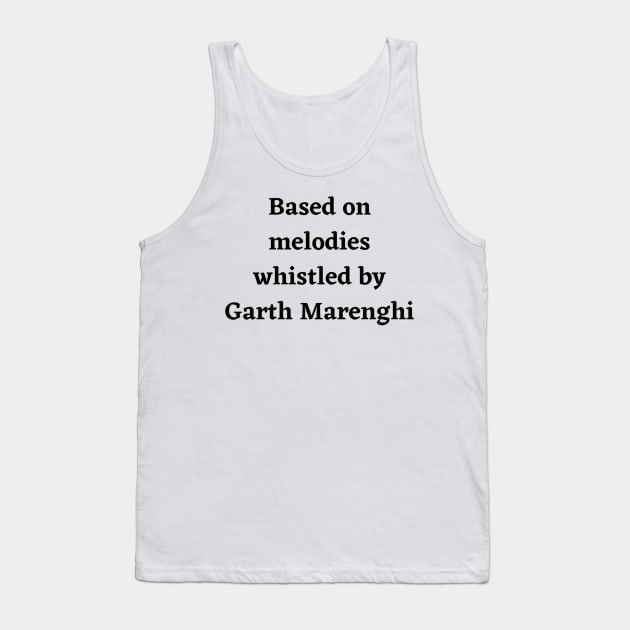 Whistled by Garth Marenghi Tank Top by mywanderings